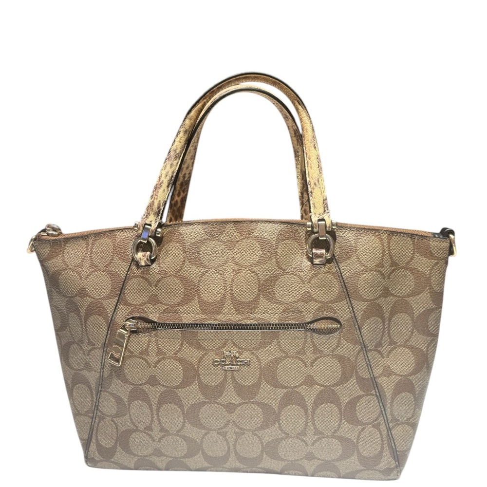 Coach Women's Signature Prairie Satchel - Picture 3 of 12